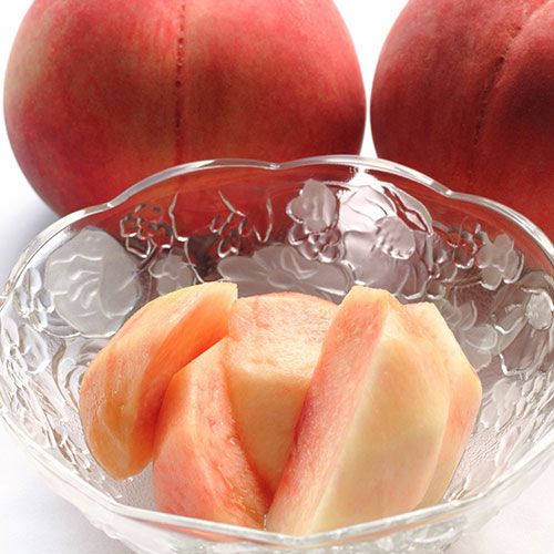 出荷時期：8月上旬】福島県産桃 あかつき 4kg（2kg×2箱）14～18玉 化粧